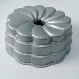Extreme Beauty Molde Para Pastel Anti Adherente Resistente Aluminio Flor