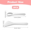 HJZHII 2pcs Mini Metal Cosmetic Spatulas, Reusable Facial Cream Mask