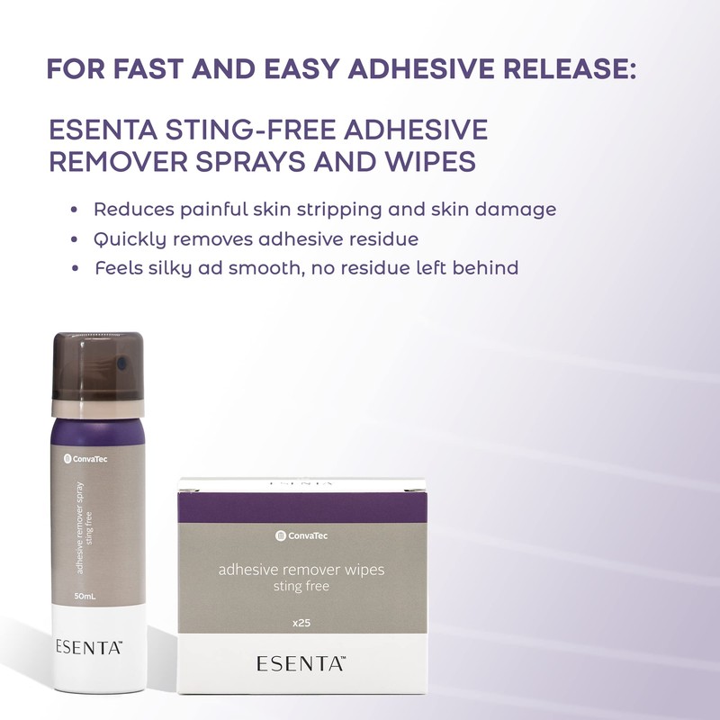 ConvaTec ESENTA Adhesive Remover Spray for Around Stomas and Wounds,