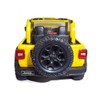Kinsmart 2018 Jeep Wrangler Rubicon Yellow No Top Jeep Wrangler