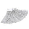 100Pcs Chair Sash Rings Holder With Easy Closure Diamond Wrap