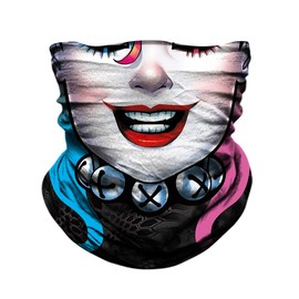 Seamless Neck Gaiter Shield Scarf Bandana Face Mask Seamless UV Protection for Motorcycle Cycling Riding Running Headbands