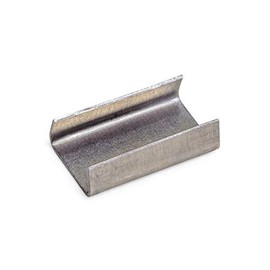 IDL Packaging Open (Snap-On) Seals for 1/2" Strap Width Steel Strapping (Pack of 100) â Superior Holding Power â Sturdy Metal Clips for Securing Heavy Packaging and Pallet Banding