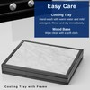 Gourmet Basics by Mikasa Freezable Cooling Charcuterie Serving Tray, 12.75