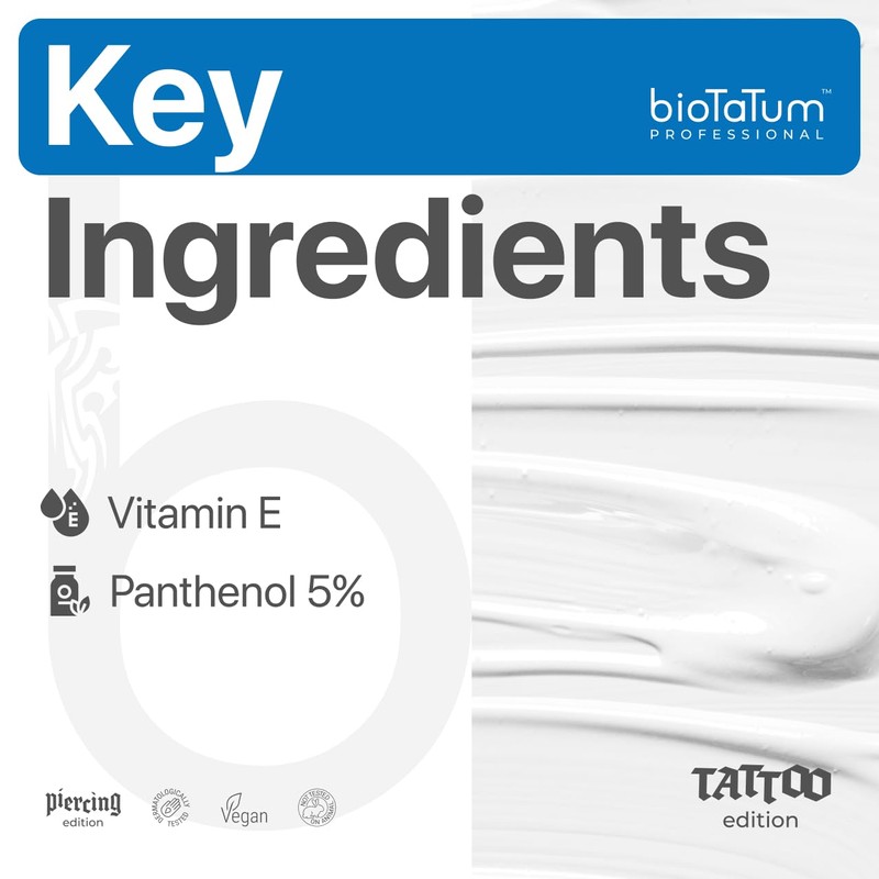 bioTaTum Tattoo Aftercare Cream 50 ml - Reduce Itching &