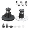 ZT-NET 24lb Magnetic Camera Mounting Base with Mini Ball Head,