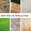 TopHomer 24 Inch Fire Pit Mat Decking Board Fireproof Mat
