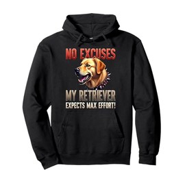 Funny Gym Gift for Golden Retriever Dog Owners Pullover Hoodie