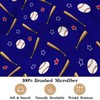 Allenjoy Baseball Ball Bat Sports Games Sheets Set with Fitted