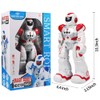 HUSAN Remote Control Robot For Kids, Intelligent Dancing Robot With