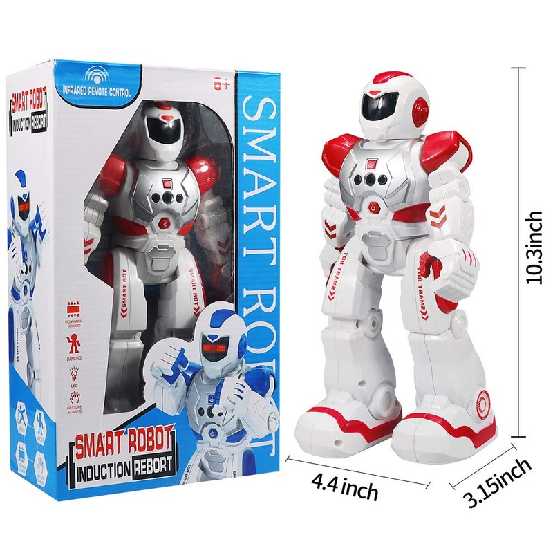 HUSAN Remote Control Robot For Kids, Intelligent Dancing Robot With