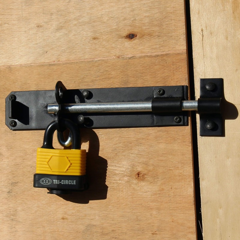 Lockable Sliding Bolt | Brenton Pad Bolt | 200mm /