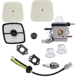 Shnile Replace C1U-K54A Carburetor Compatible with 2 Cycle Mantis 7222 7222E 7222M 7225 7920 7924 7230 7234 Tiller Cultivator