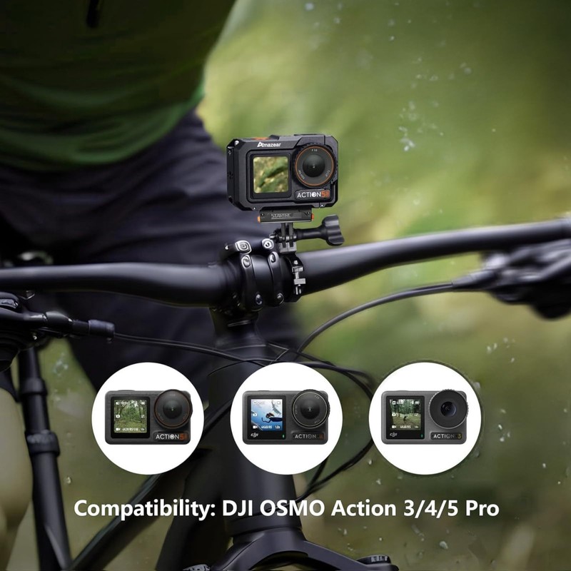UOEPOWA Action 5 Pro Magnetic Adapter Mount for DJI Osmo