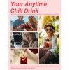 TeeLux Strawberry Hibiscus Iced Tea, Natural Hibiscus Tea with Stevia