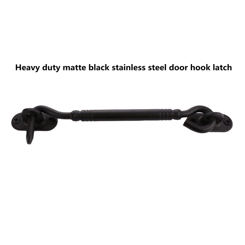 Heavy Duty Solid Barn Door Lock - 6" Sliding Door
