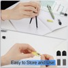 Compass Refills, 2B Compass Refills with Eraser and Compass Sharpener,