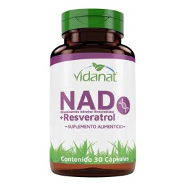 Nad Resveratrol Y Té Verde 30 Cap Vidanat Suplemento                                                                                                  