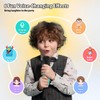 Heroange Karaoke Microphone Machine Toys for Kids Adults, Mini Portable