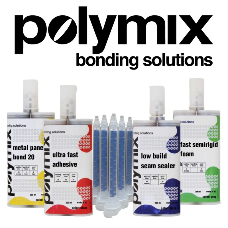 Polymix Ultra Fast Automotive Multipurpose Plastic Repair and Adhesive 200ml