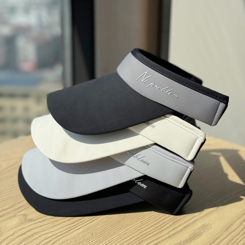 [Ｑｚｋｏｕｍａ] サンバイザー メンズ レディース UVカット 日除け キャップ つば広 日よけ 帽子