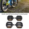 Kids Bike Pedals, Bike Pedals 4pcs Nylon Plastic Anti Slip