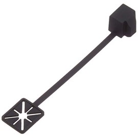 DeLOCK Dust Cover for RJ45 Plug with Mounting Clip Black