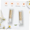 Mikinona 12pcs Empty Lip Balm Tubes Portable Lipstick Containers for
