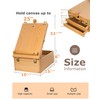 DJAR Large Sketchbox with 3-Drawer Storage, Adjustable Beech Wood Desktop