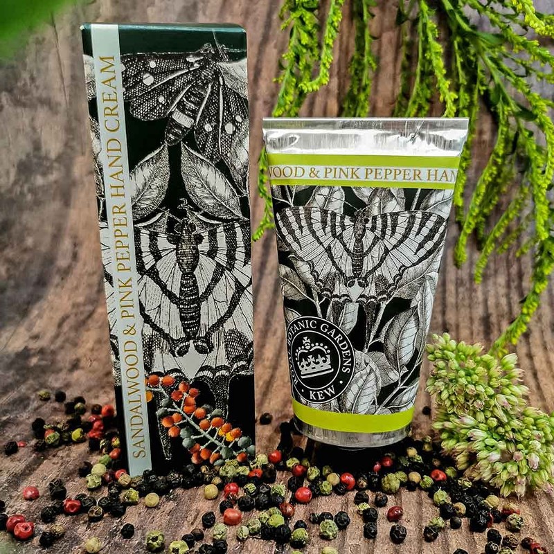 Royal Botanical Gardens, Kew Sandalwood & Pink Pepper Hand Cream,