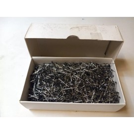 Dritz Lot Of 5000 Prym Dritz Black Plastic Ball Head Pins Size 1" Long 383200