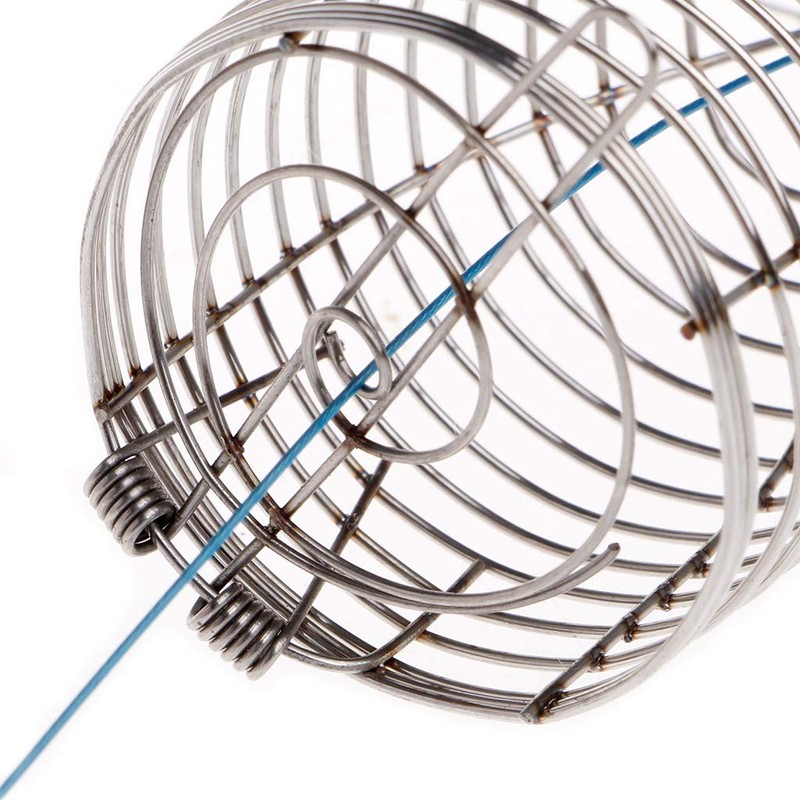 Joocyee Stainless Steel Dry Spinach Feeder Cage Aquarium Aquarium Shrimp