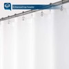 Barossa Design Waterproof Fabric Shower Curtain or Liner Microfiber -