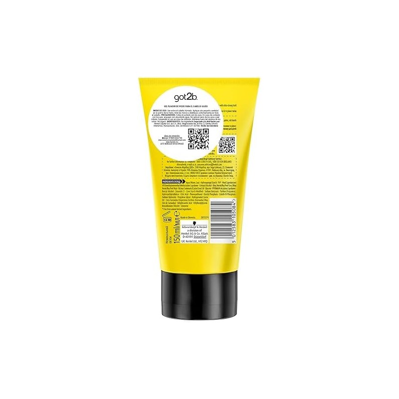 Got2b Glued Water Resistant Spiking Gel 150 ml