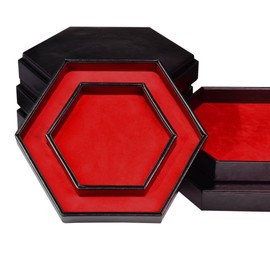 KSNDie DND Dice Tray - 2 in 1 Dice Storage Rolling Tray - D&D Dice Holder Compatible with Any dice Game, Dungeons and Dragons, MTG, Dice Arena (Red)