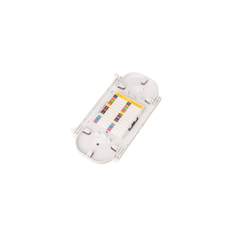 24/12 Core Fiber Optic Fusion Splicing Cassette with Clear Window