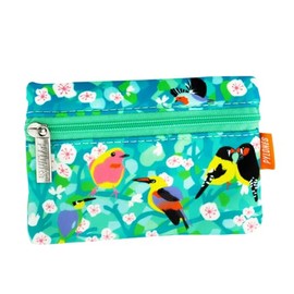 Pylones, Wallet - Mini Wallet - Birds - Measures 5" x 0.08" x 3.15" (12.7 x 0.2 x 8cm) - Multi Coloured - Modern, multicoloured, Modern