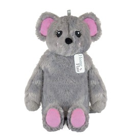 Home Flair Hot Water Bottle | Hot Water Bottle with Cover UK | 1ltr Small Hot Water Bottle | Novelty Super Soft & Fluffy Teddy Bear Animal Hot Water Bottle (Grey Sloth - 1Ltr)