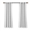 Lush Decor Hygge Stripe Window Curtain Panel Pair, 52" W