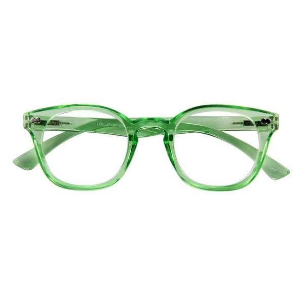 I NEED YOU Lesebrille LOLLIPOP, grün, +1.50 dpt.: Lesebrille mit
