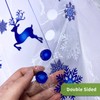 funlife Double-Sided Stained Glass Window Film, Static Cling Window Clings,