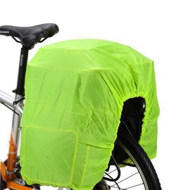 MEROURII Bicycle Bag Rain Cover, Bicycle Bag Rain Cover, Bicycle Bag Rainproof Protective Cover, Pannier Rack Rain Cover for Outdoor Cycling