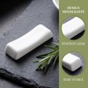 Toyvian Supporto Poggia-Bacchette in Ceramica Bianca 12 Pezzi, Porta-Couverts Piccolo
