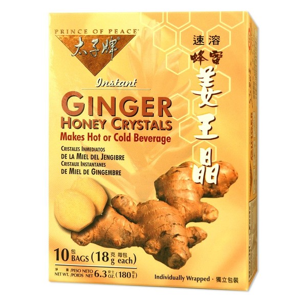 Prince of Peace Instant Ginger Honey Crystals (10ct)