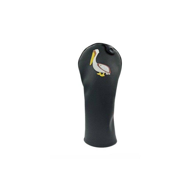 Pelican PU Leather Golf Club Covers Driver Headcovers Fairway Woods