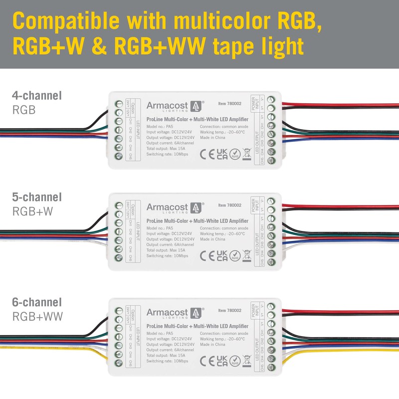 Armacost Lighting ProLine Multicolor LED Amplifier 780002