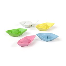 Trendform® Assorted Popular Shape Office Magnets-Paper Boat (Set of 5), 9 x 10 x 2.2 cm