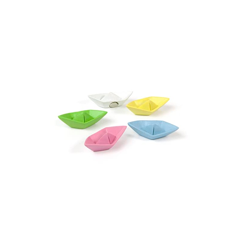 Trendform® Assorted Popular Shape Office Magnets-Paper Boat (Set of 5),