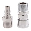 2Pcs Air Compressor 1/2" BSP Air Line Fittings Hose Pipe