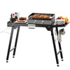Grill Stand for Blackstone Griddle, Portable Grill Cart Fit for